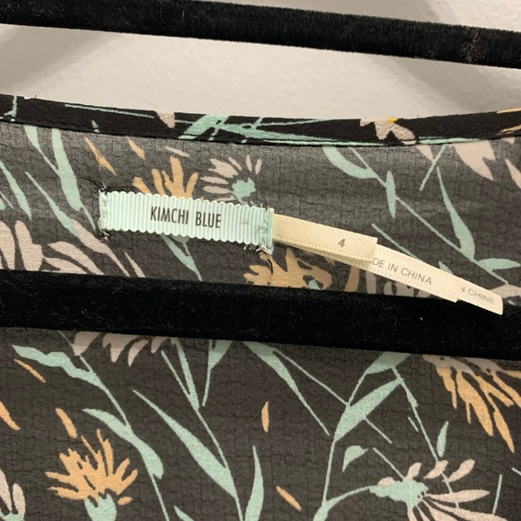 Kimche Blue Flower Print Dress - Picture 3 of 3